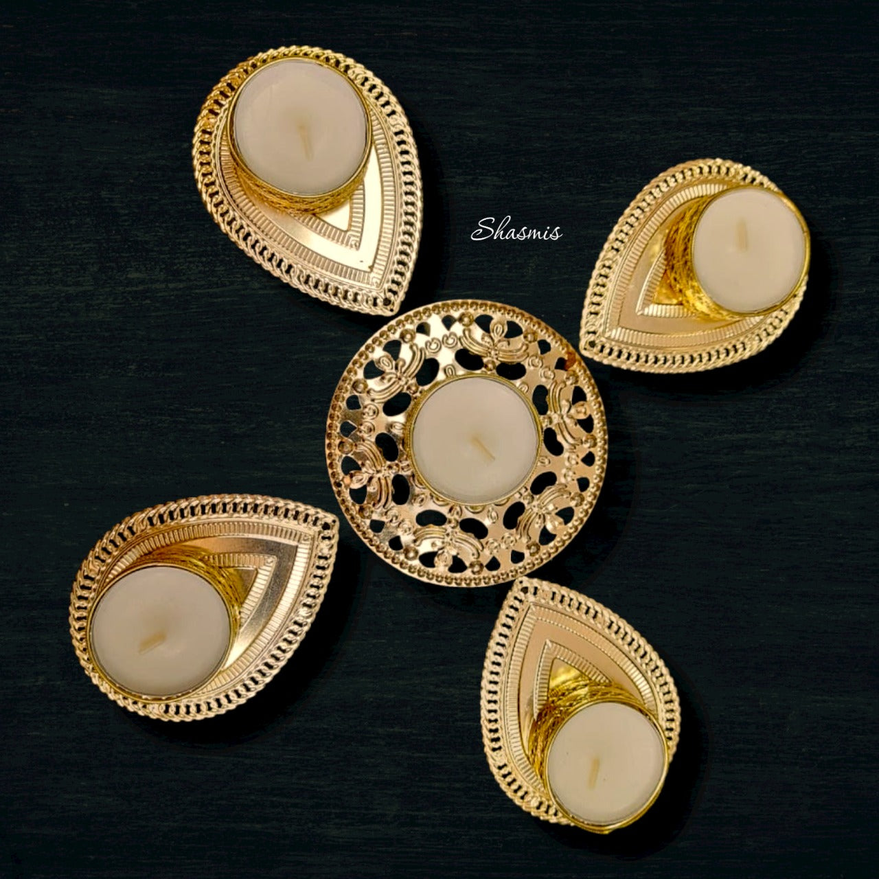 Tea Light Candle Floor Décor Set