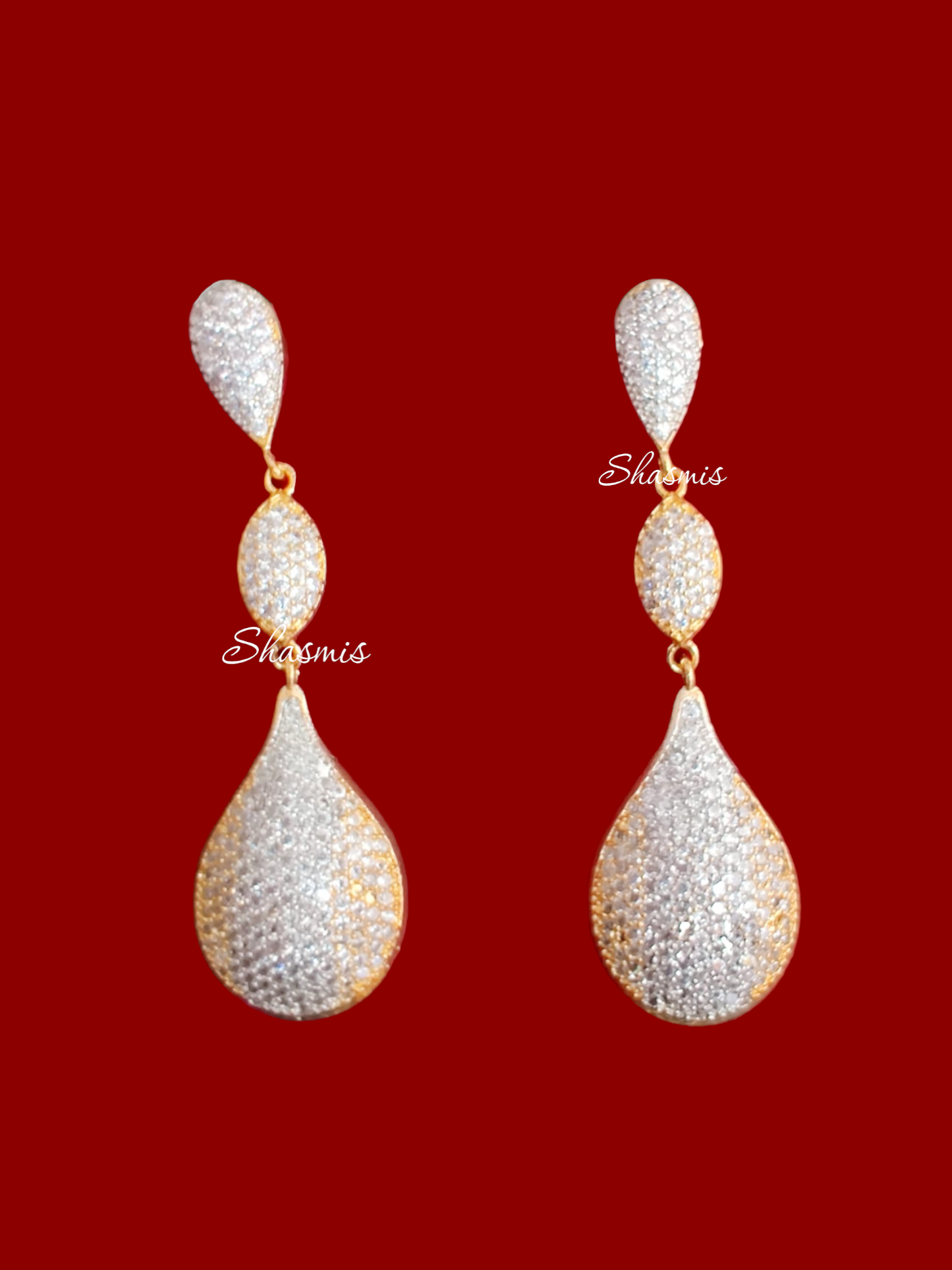 Gold Diamond Earrings