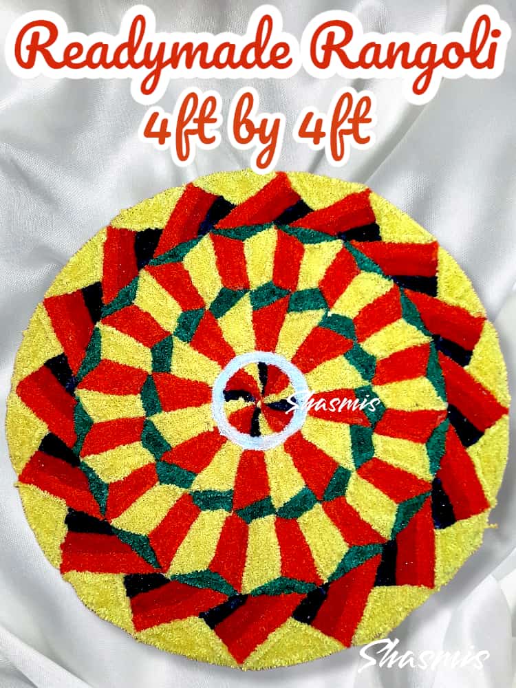 Rangoli Design 4ft by 4ft