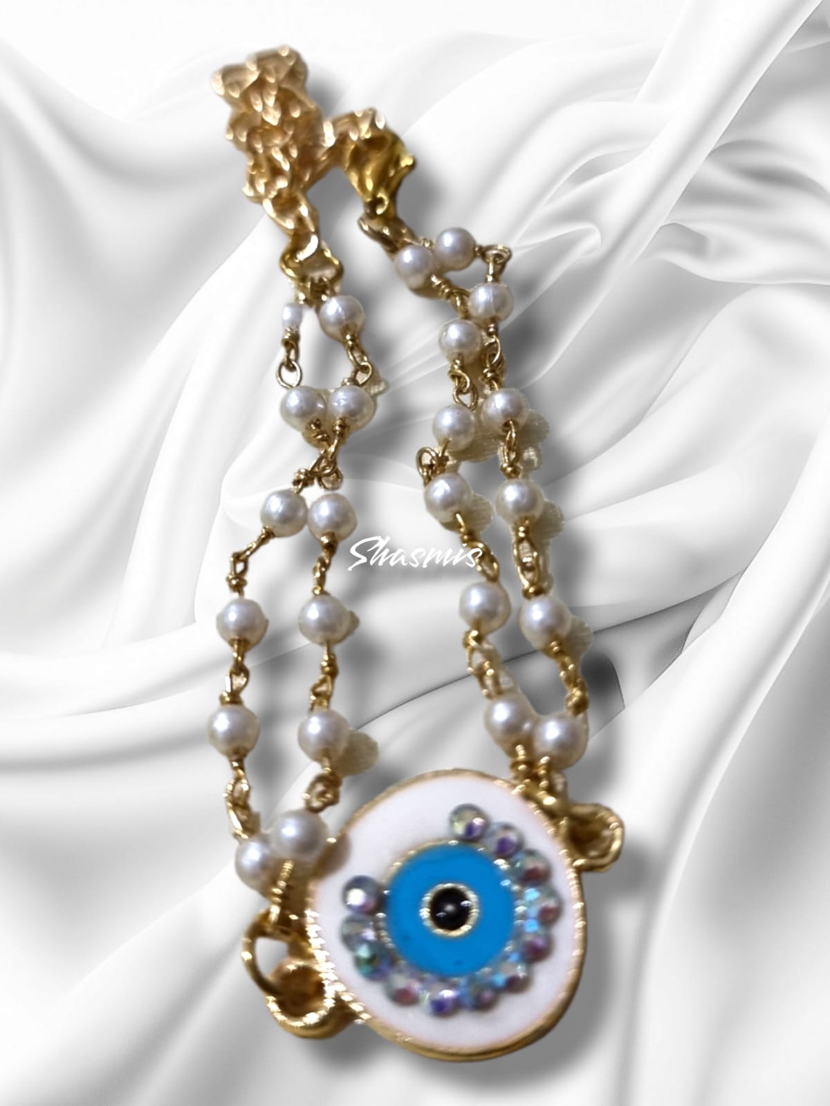 Stone Evil Eye Design Mangalsutra Bracelets