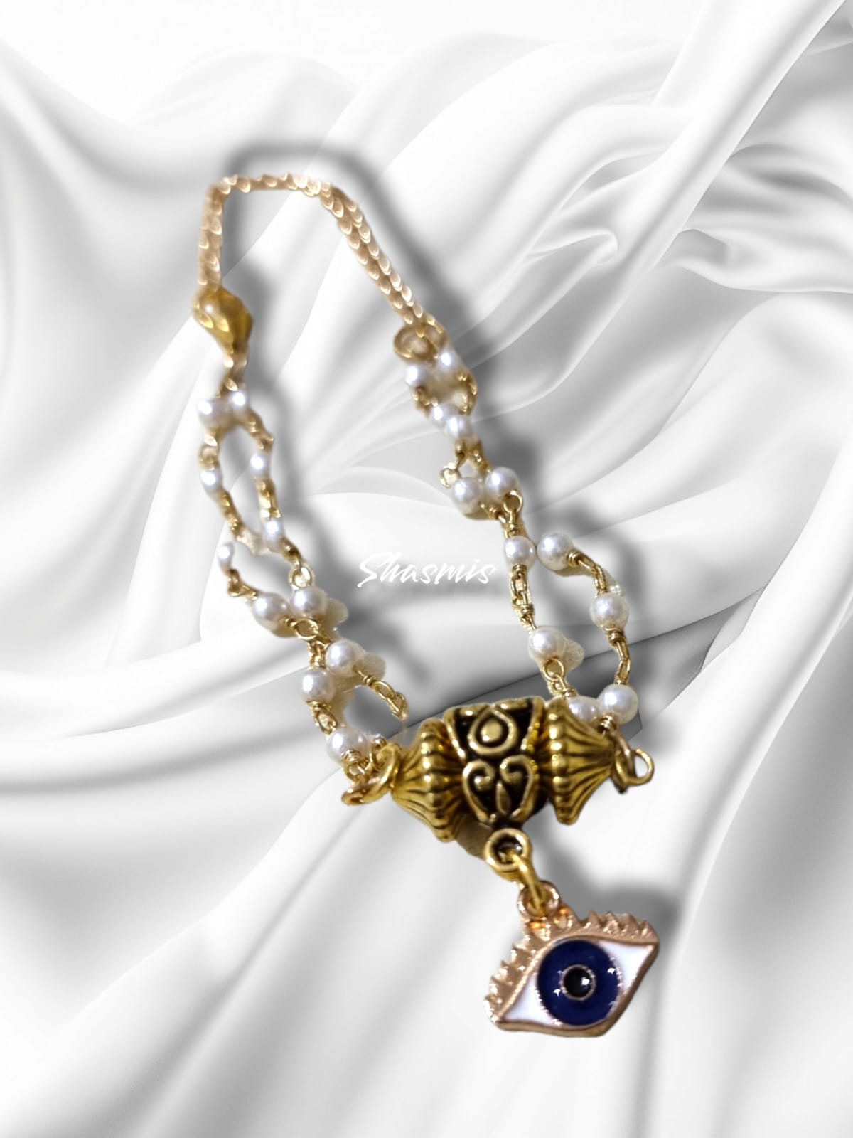 Evil Eye Design Beads Mangalsutra Bracelets