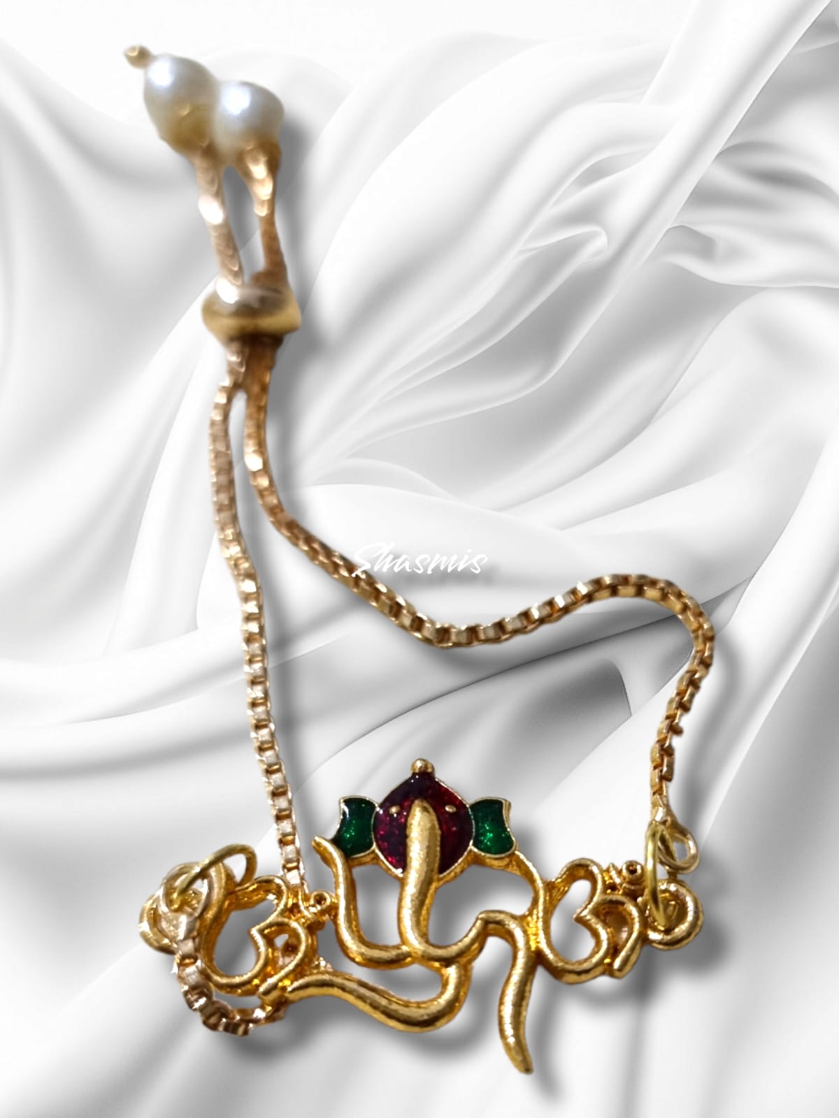 OM and Ganpati Design Mangalsutra Bracelets