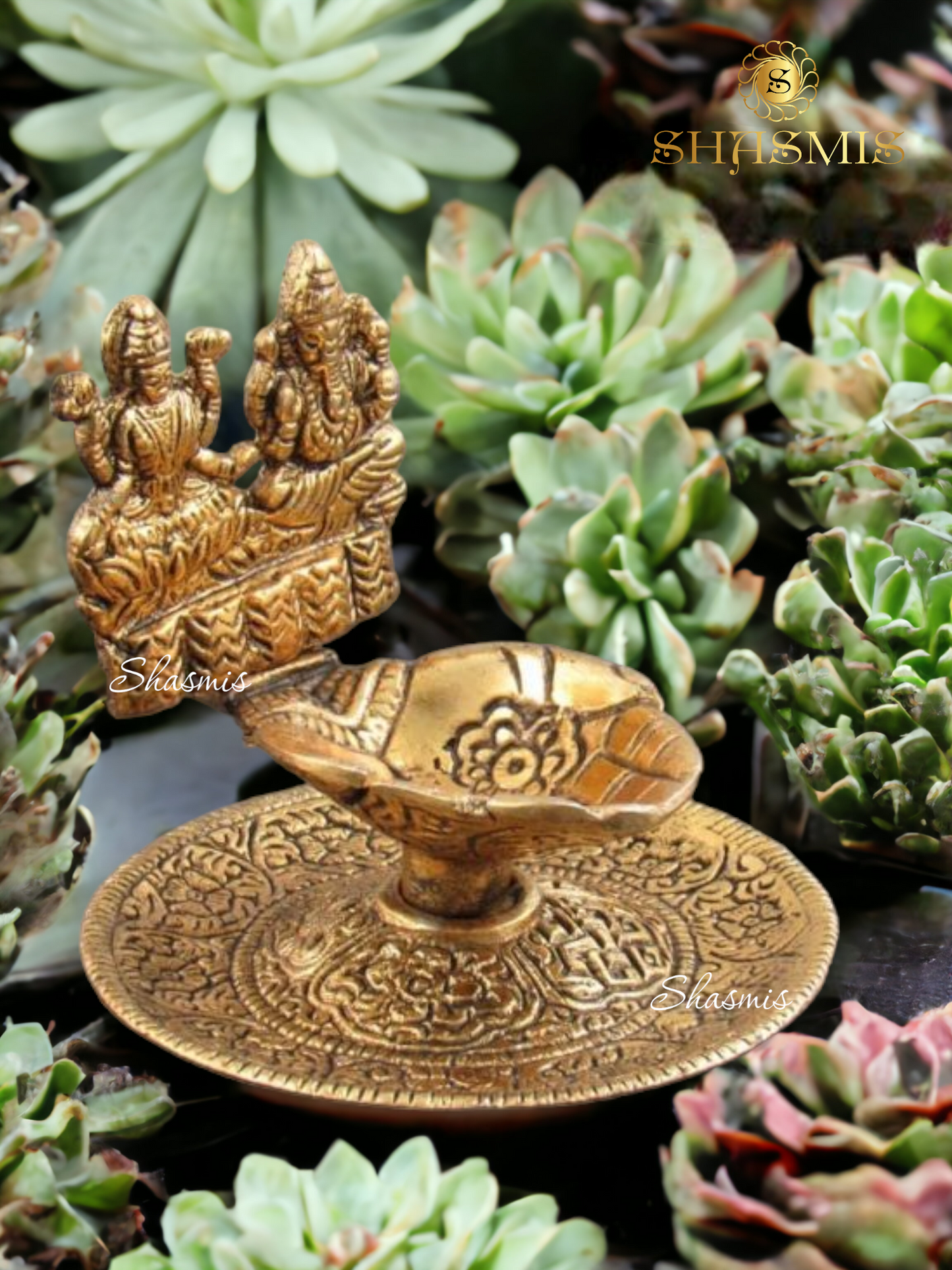 Laxmi Ganesh murti Idol Ganesha Diya puja Deepak