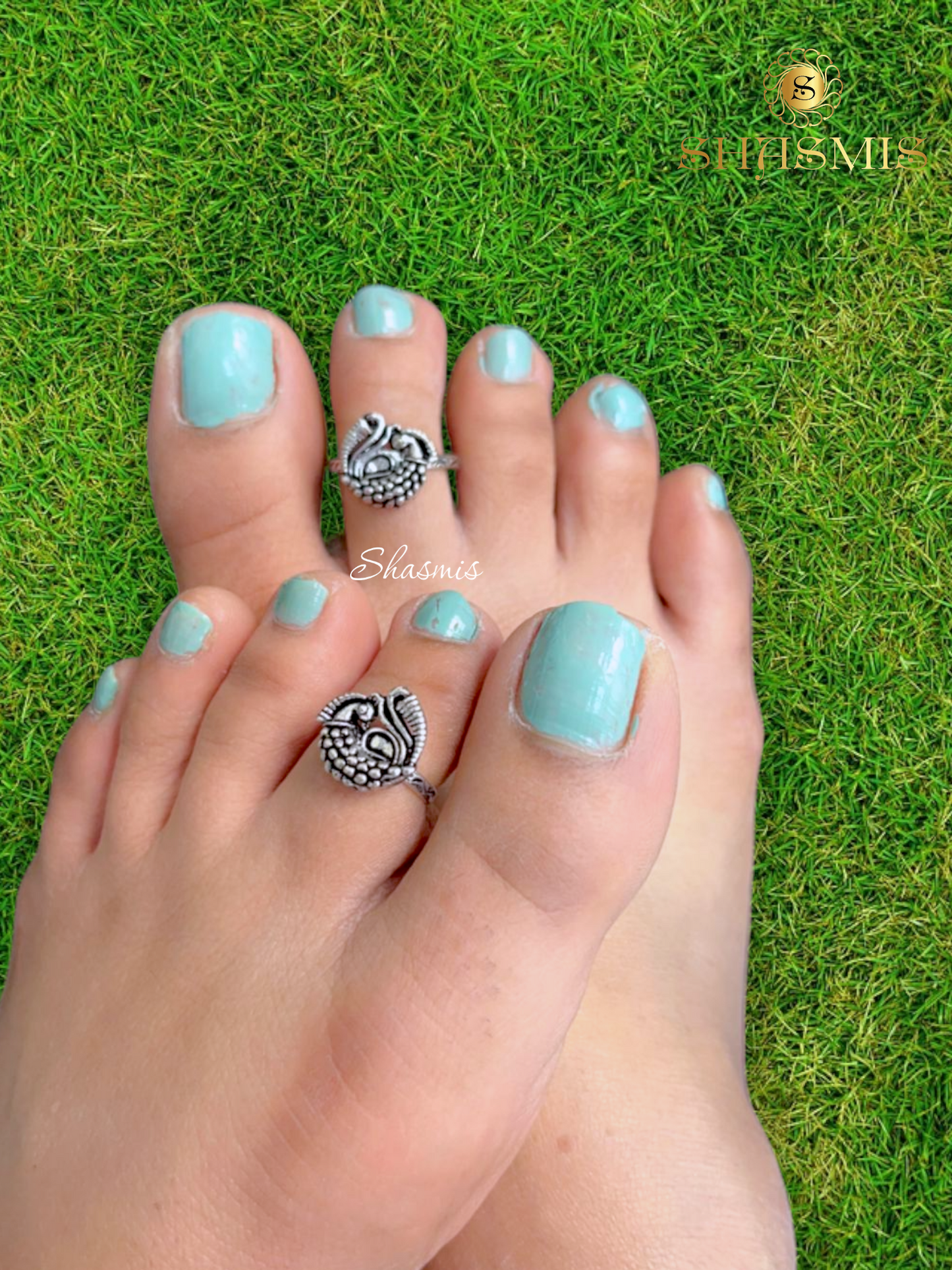 Design Silver Toe Ring