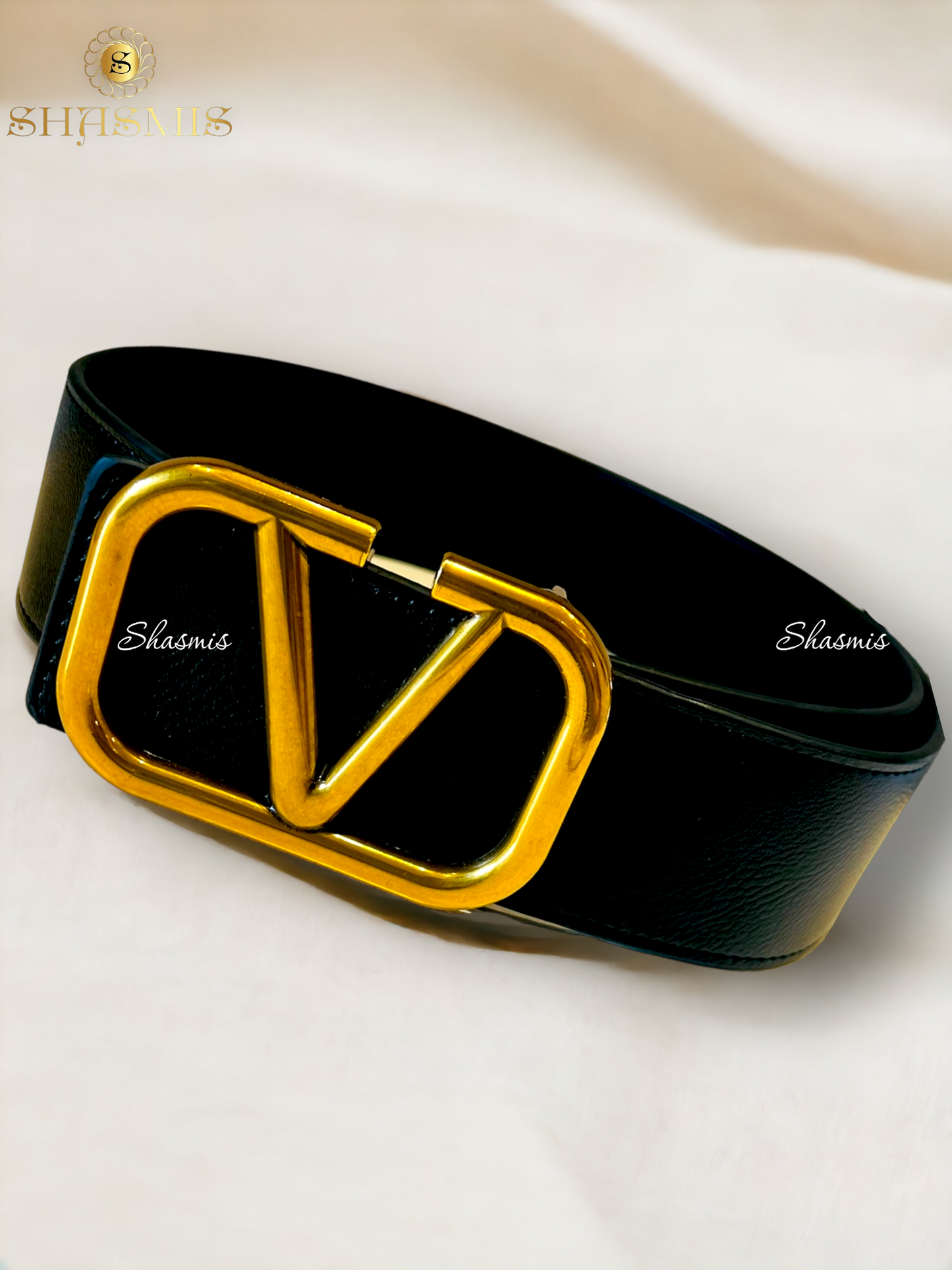 Designer Leather Waist Belt