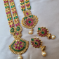 Amazing Long And Short Temple Jewellery With Earring