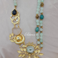 Gold Plated Druzy Necklace 