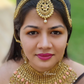 Heavy Bridal Set With Mathapatti and Chain Earrings