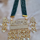 Elephant Design Kundan Long Necklace With Earrings