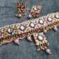 Kundan Choker With Back Side Meenakari Design