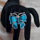 Butterfly Silver Plated Rings