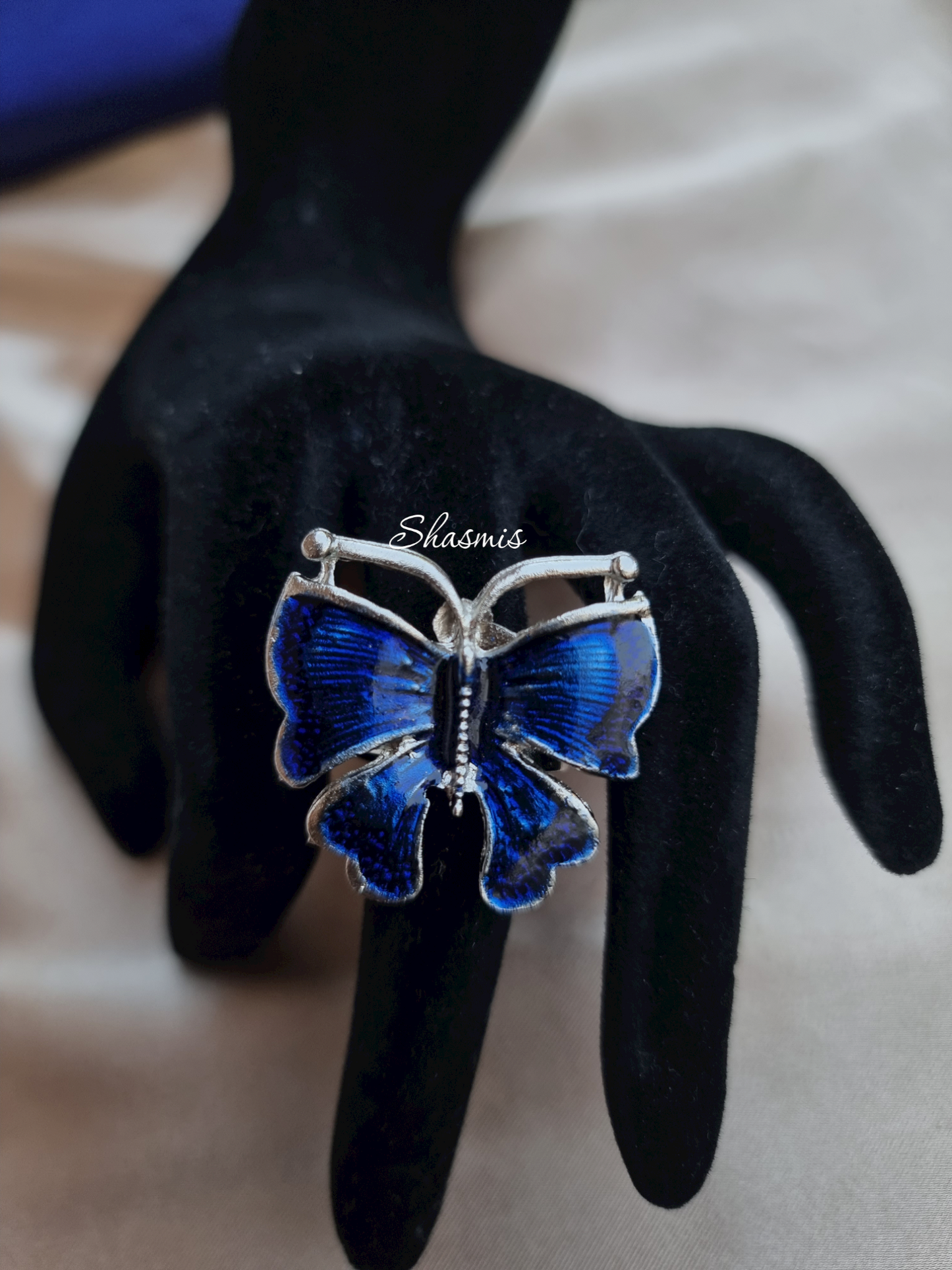 Butterfly Silver Plated Rings