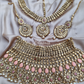 Heavy Bridal Set With Mathapatti and Chain Earrings