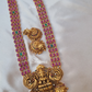 Goddess Long Temple Necklace With Earrings