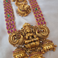 Goddess Long Temple Necklace With Earrings