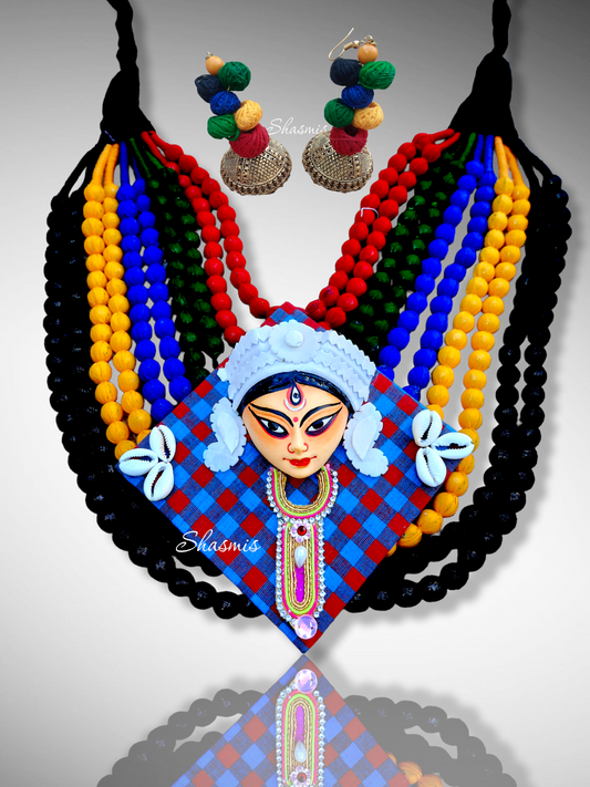 A Traditional Durga Handmade Layer Necklace 