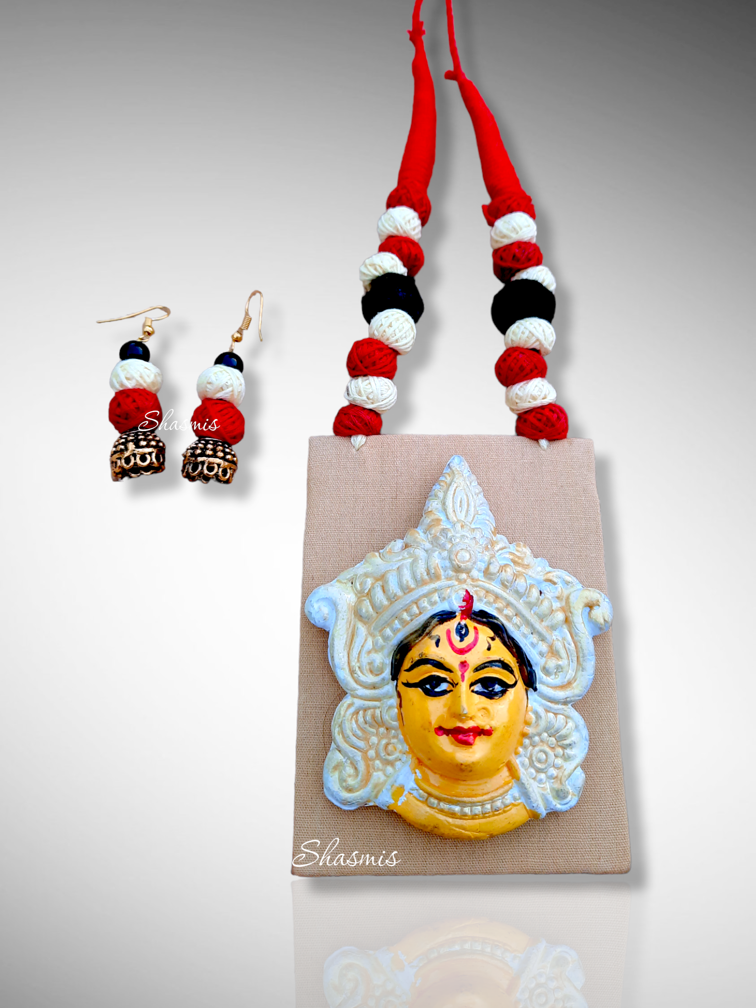 Durga Puja Necklace With Handmade 