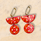 HandPainted Drop Earrings