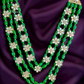 Layer Long Green Beads Necklace 