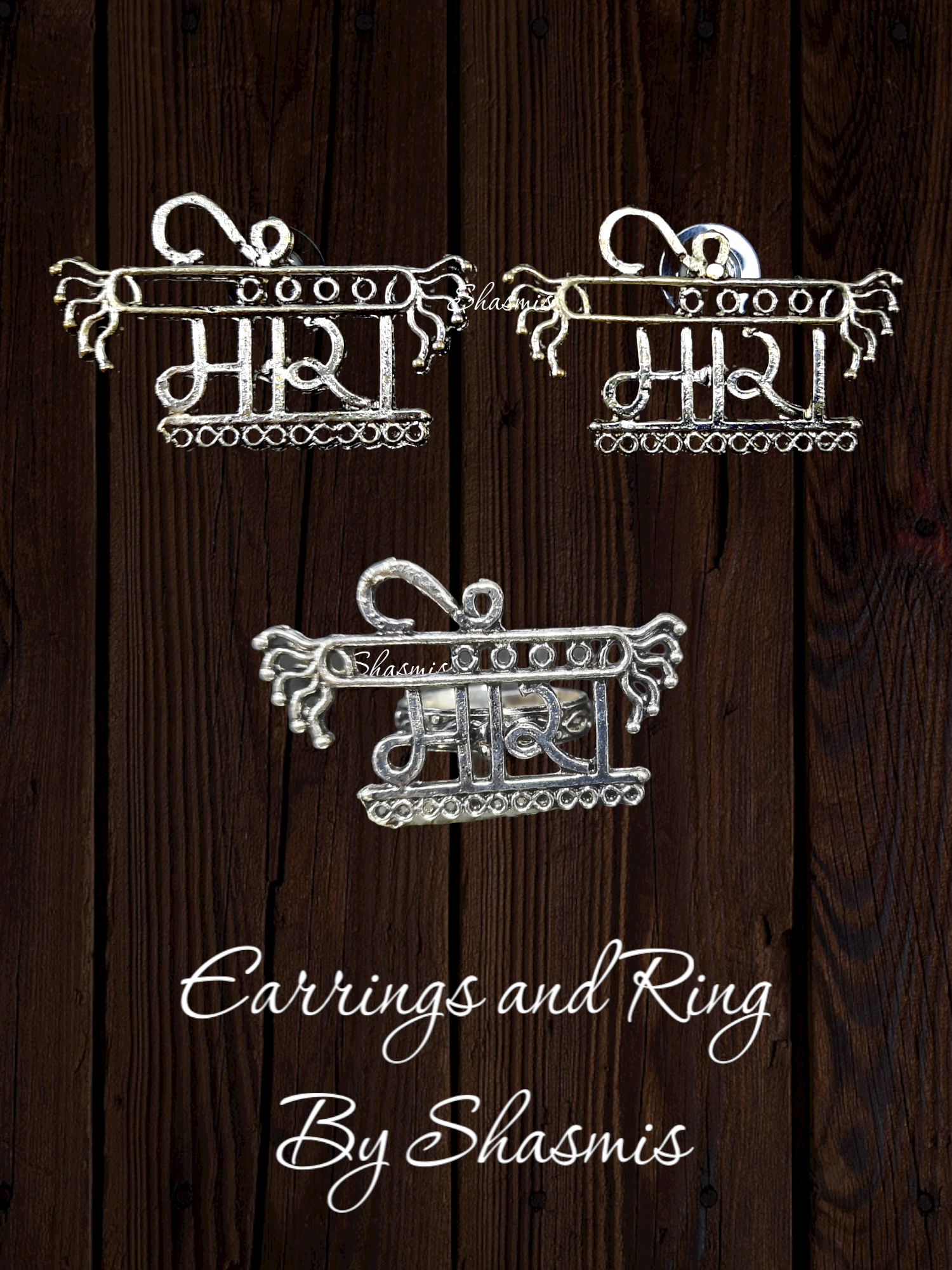 Mira Ring And Earrings