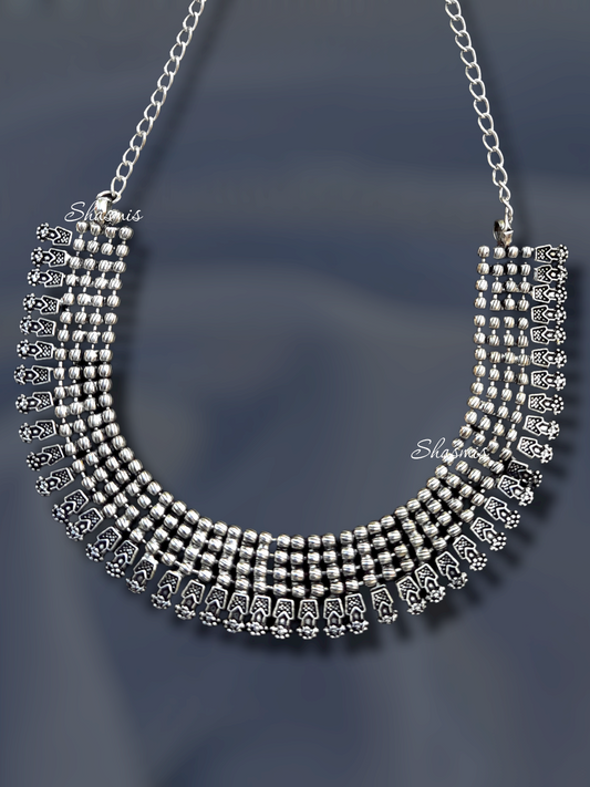 Silver Statement Necklace