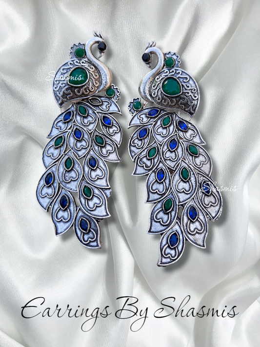 Peacock Earrings 