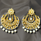 Kundan Necklace, Back Side Meenakari With Earrings And Mangtika