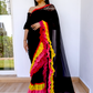 Ruffle Multi Color Georgette Saree