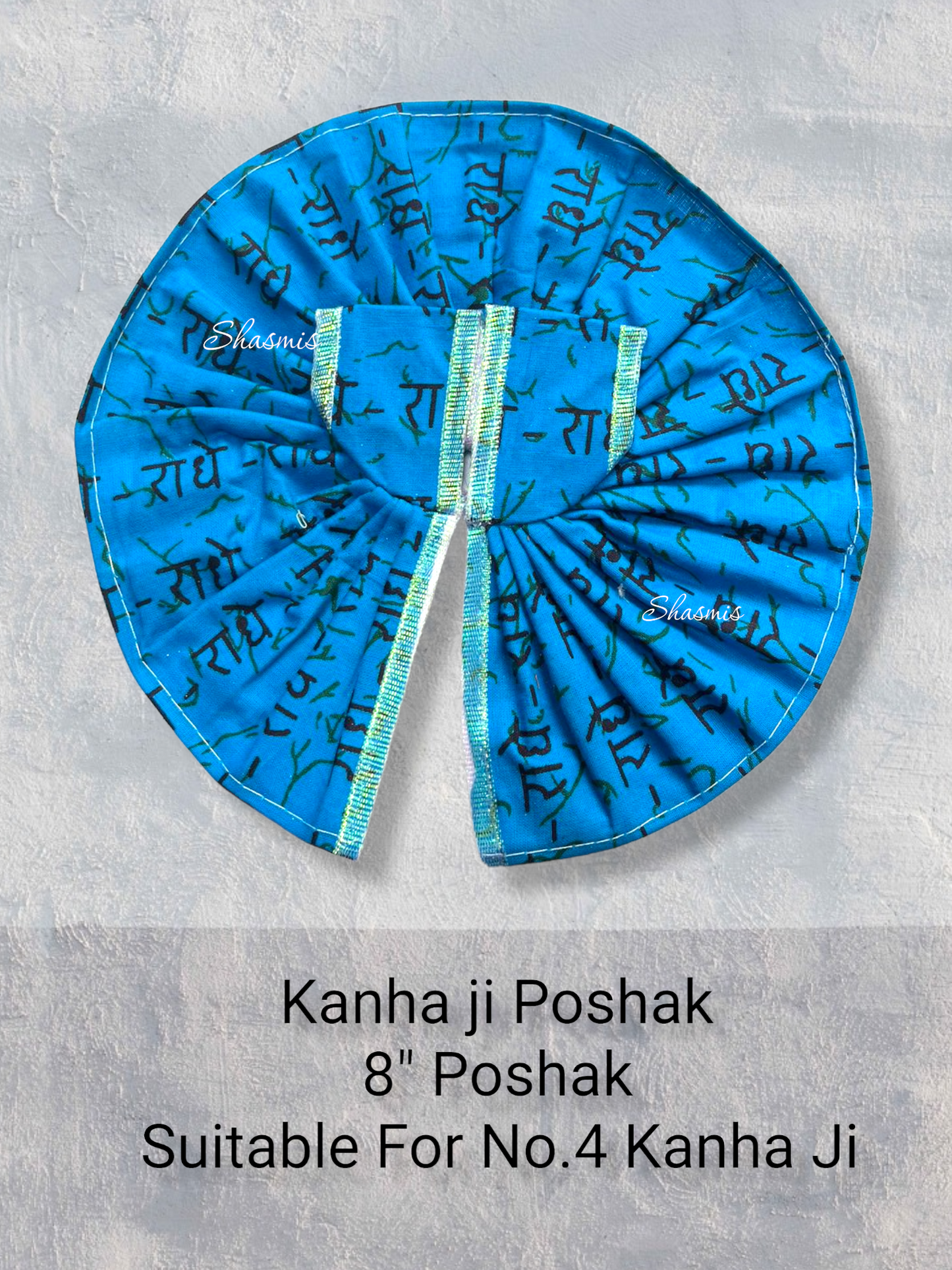 Blue Color Printed Kanha Ji Poshak