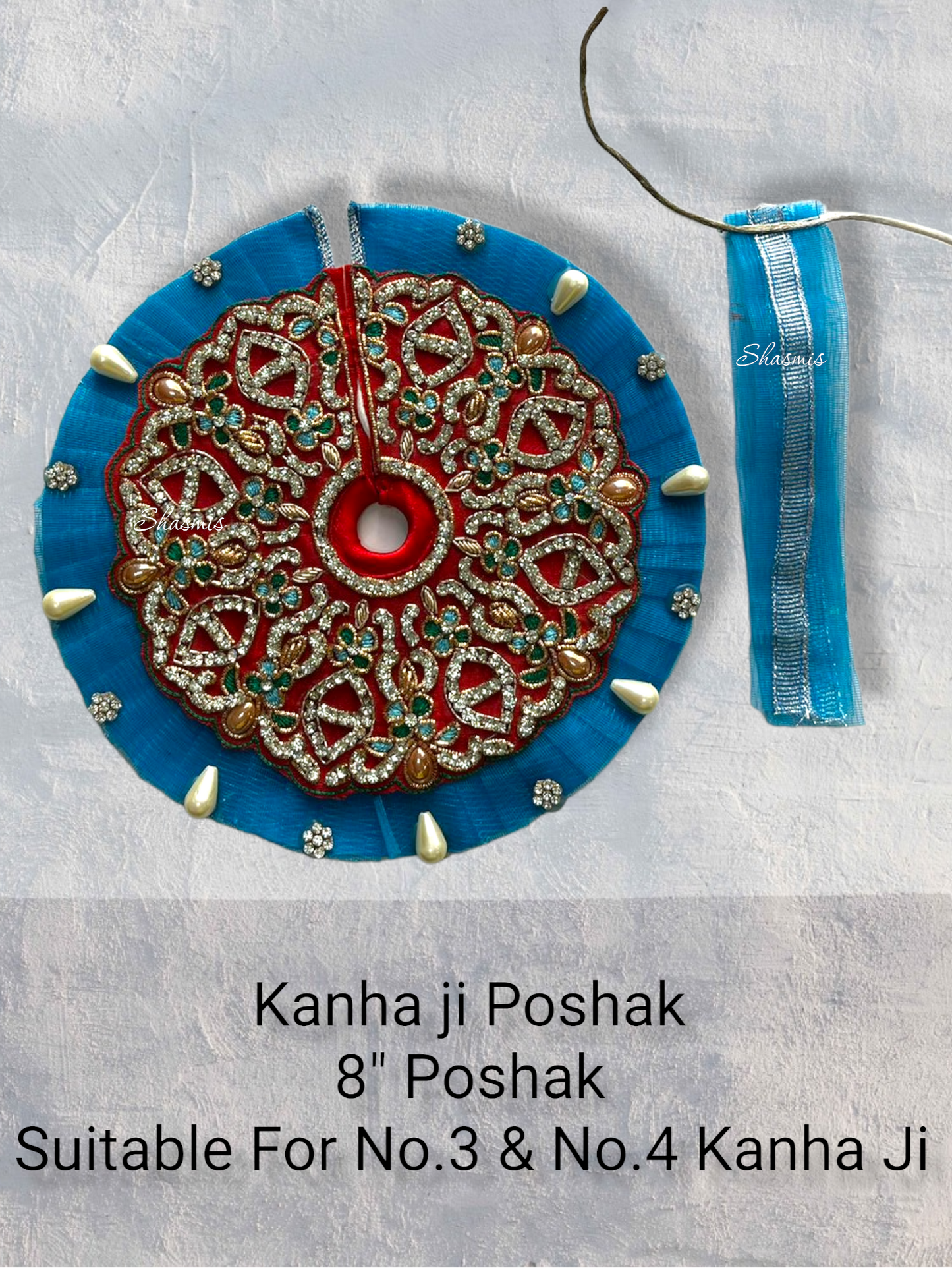 Blue Color Kanha Ji Poshak