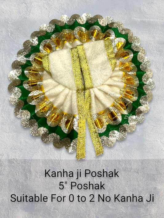 Ruffle Design Kanha Ji Poshak