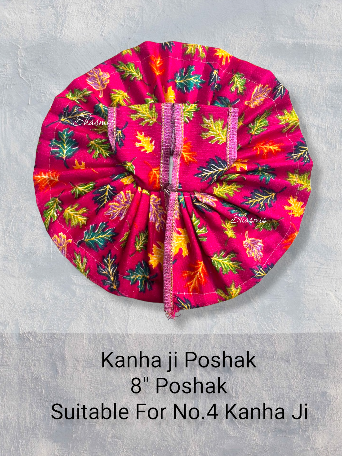 Pink Color Lead Design Printed Kanha Ji Poshak