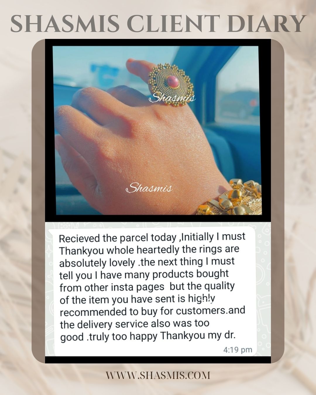 Shasmis Client Diary  36290113