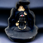 Lord Shiva Backflow Made of Resin, Smoke Incense Holder with 10 Cone