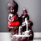 Buddha Smoke Fountain Backflow Statue with 10 Incense Cones