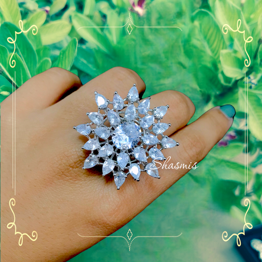 White Diamond Ring