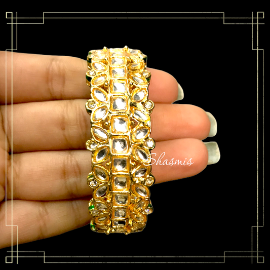 Kundan Polki Bangles