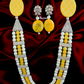 Long Pearl Fashion Tribal Necklace With Earrings