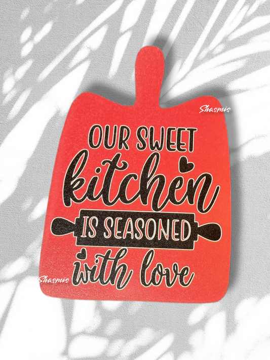 Kitchen Décor Wooden Wall Hanging 