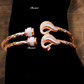 Double Rose Gold Off Cuff Bracelets