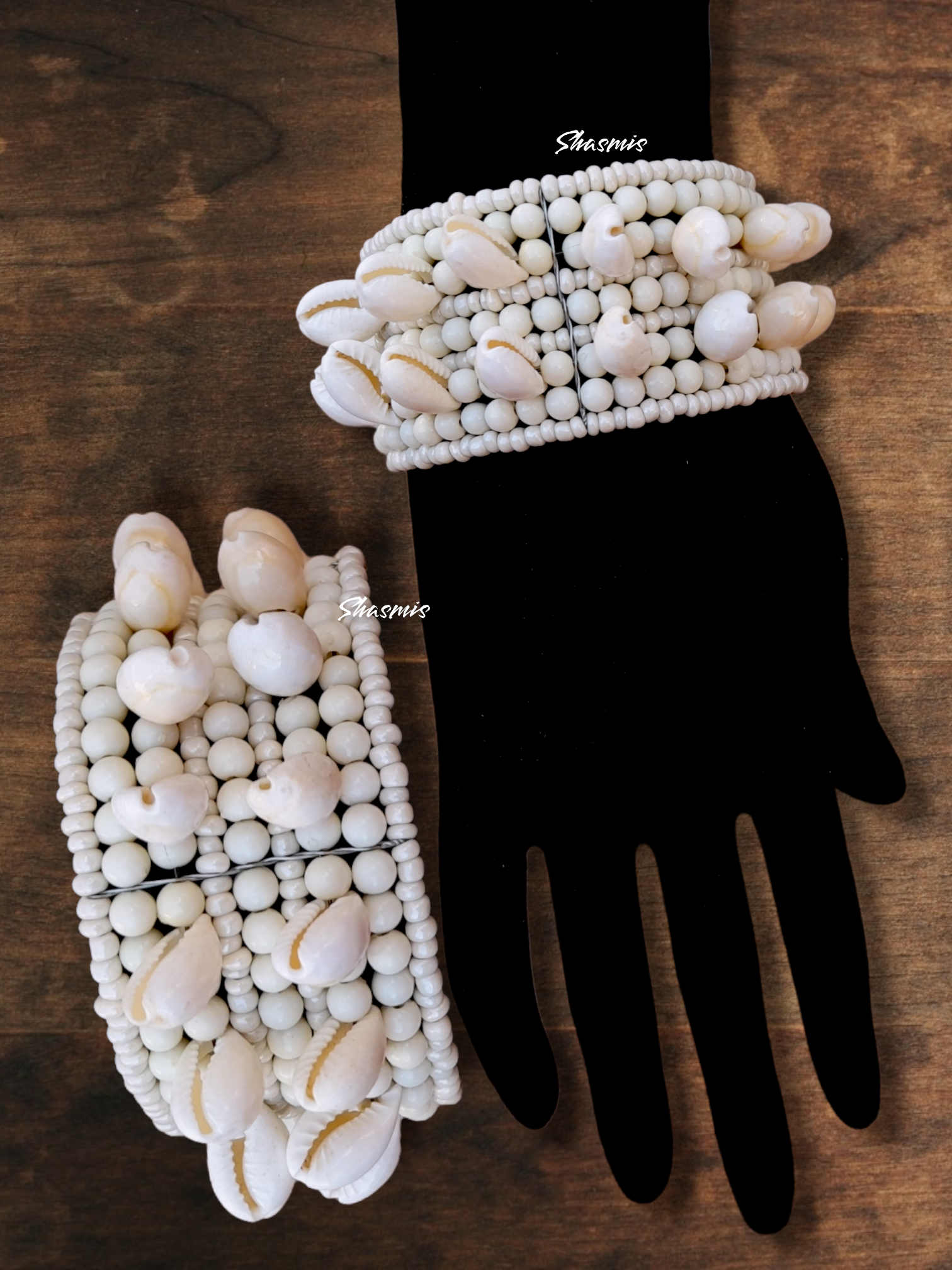 Sea Shell Wide Bracelets