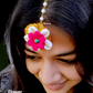 Sea Shell Pink Color Flower Mangtika