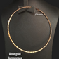 Rose Gold Humongous Hoop Earrings