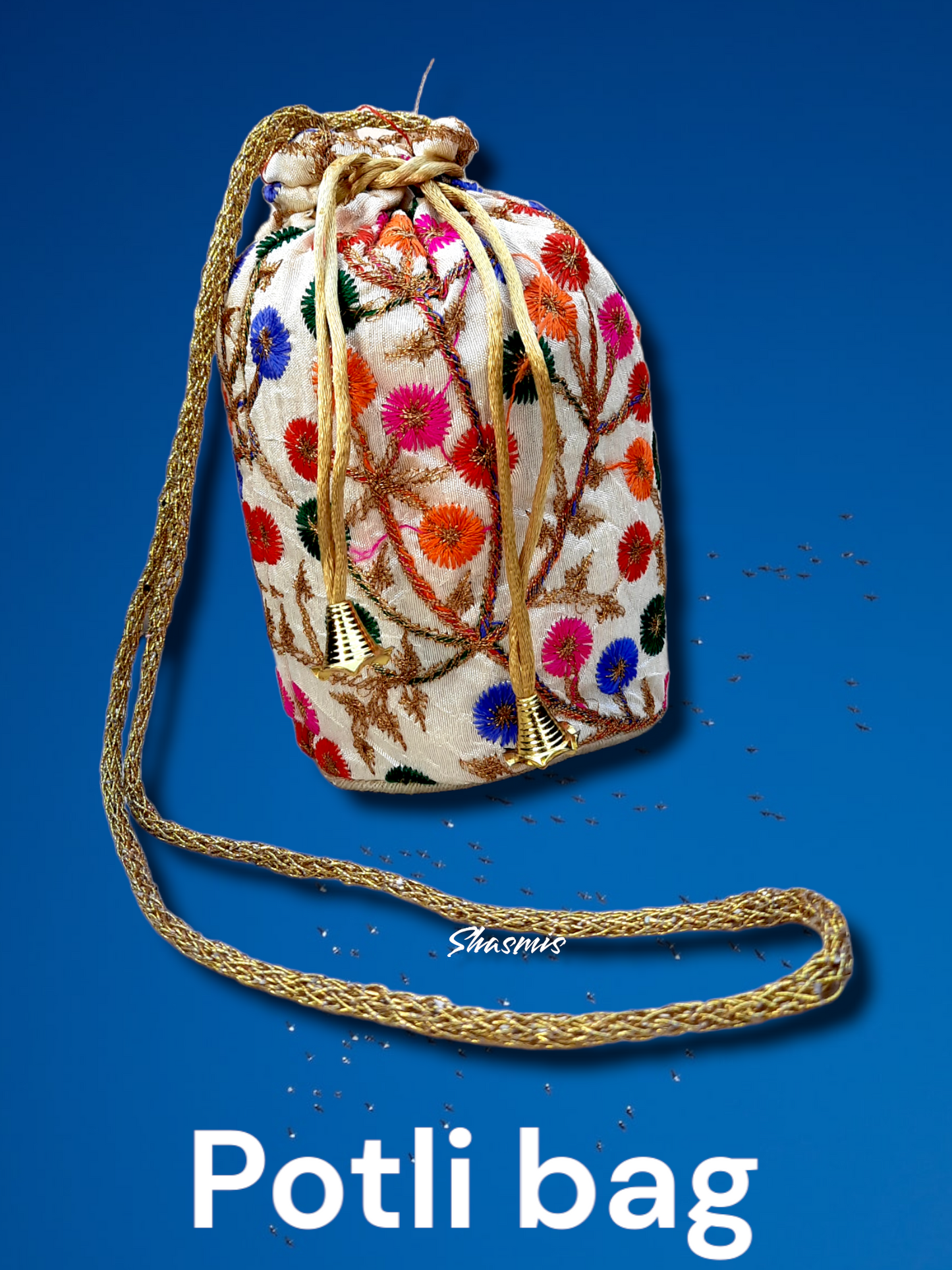 Design Embroidery Potli Bag