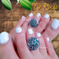 Peacock Toe-Rings
