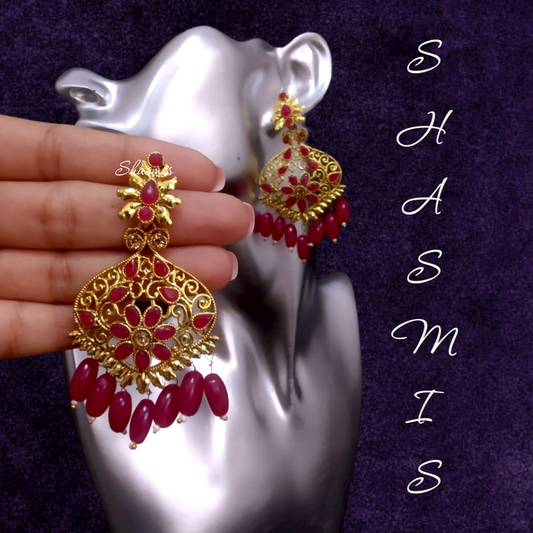 Pink Earrings