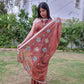 Brown Color Georgette Saree