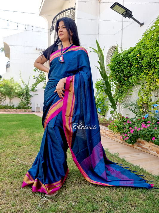 Woven Khaan Saree, Gorgeous Weaving