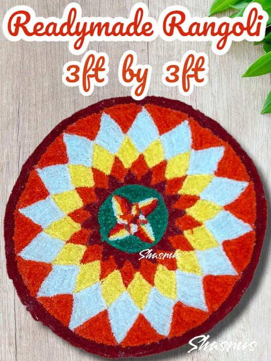3ft By 3ft Ready-made Rangoli