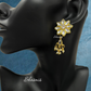 White and Golden Combination Statement Choker Necklace